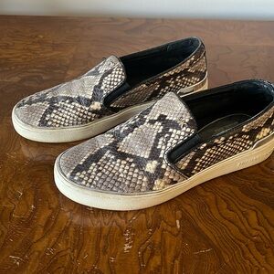 Michael Kors snakeskin sneakers